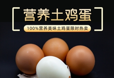 农产品土鸡蛋主图直通车 从田间到舌尖的品质之旅